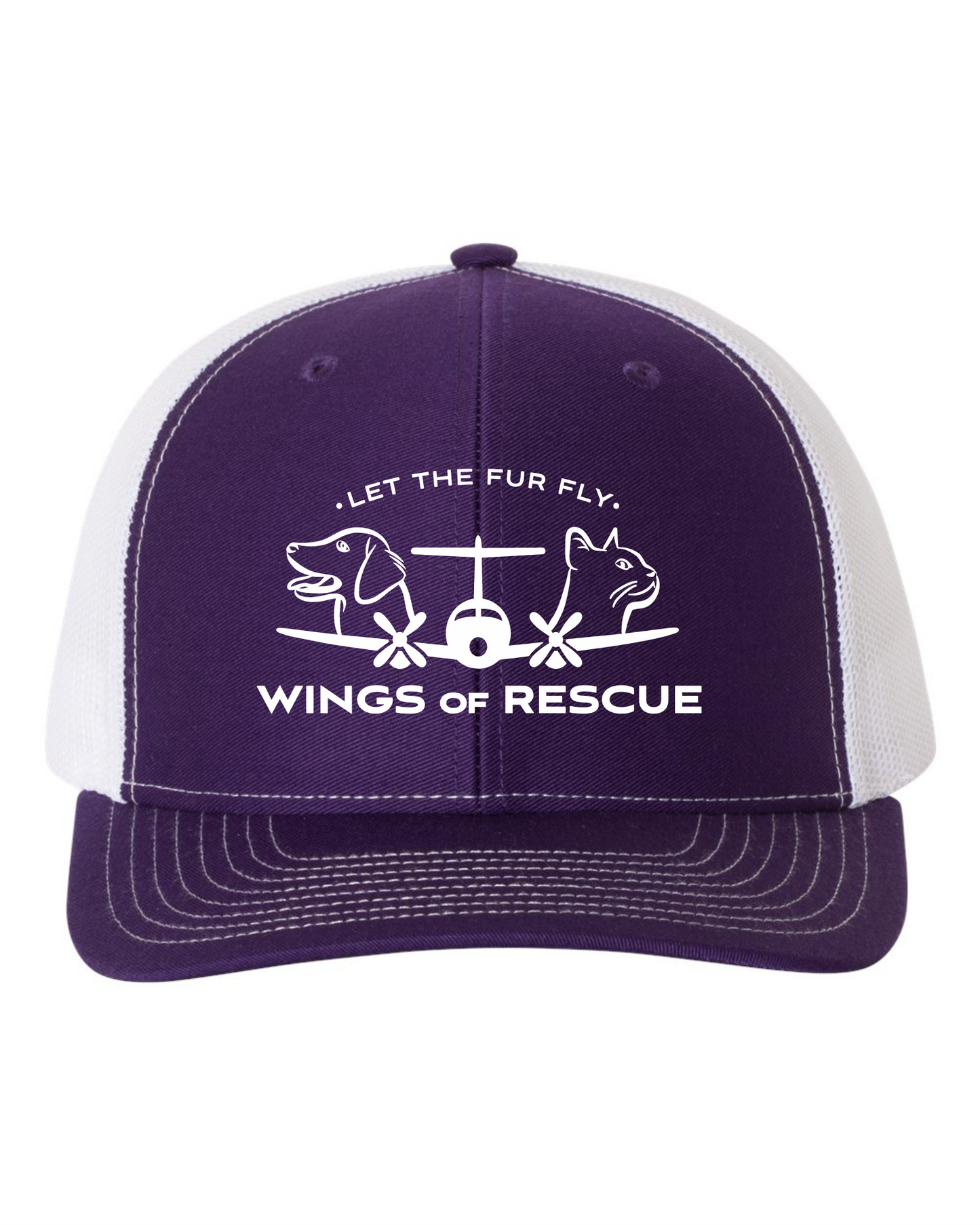 Wings of Rescue Embroidered Snapback Trucker Cap