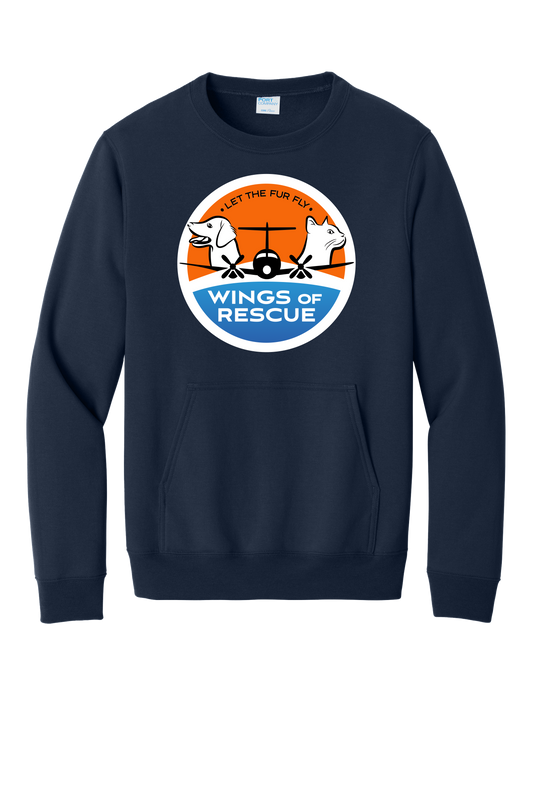 Wings of Rescue Unisex Original Circle Pocket Sweatshirt
