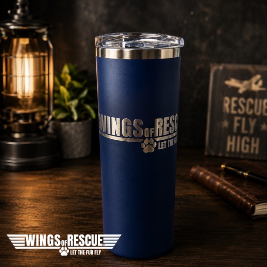 Powder-Coated Etched Tumbler