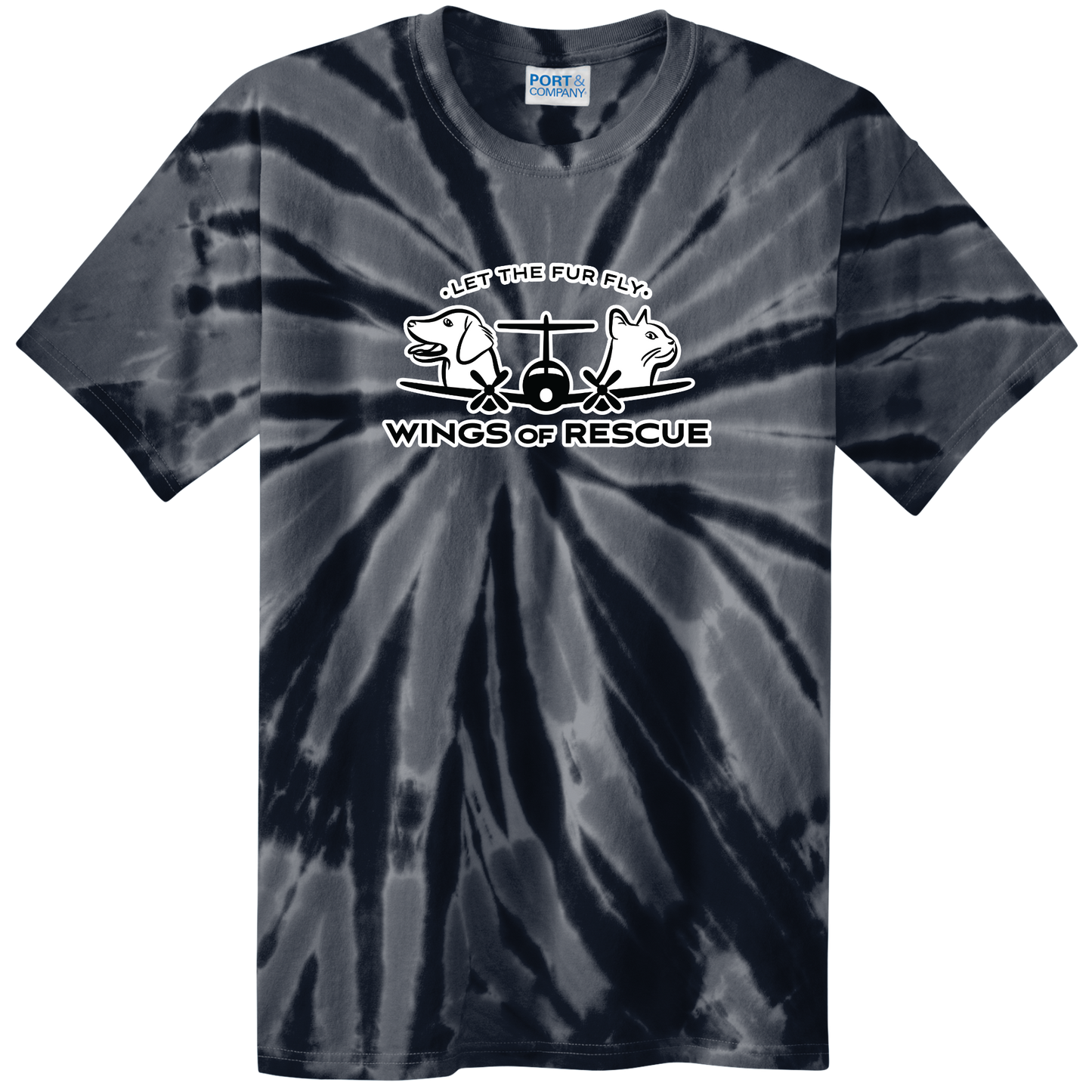 Wings of Rescue Tie-Dye T-Shirt
