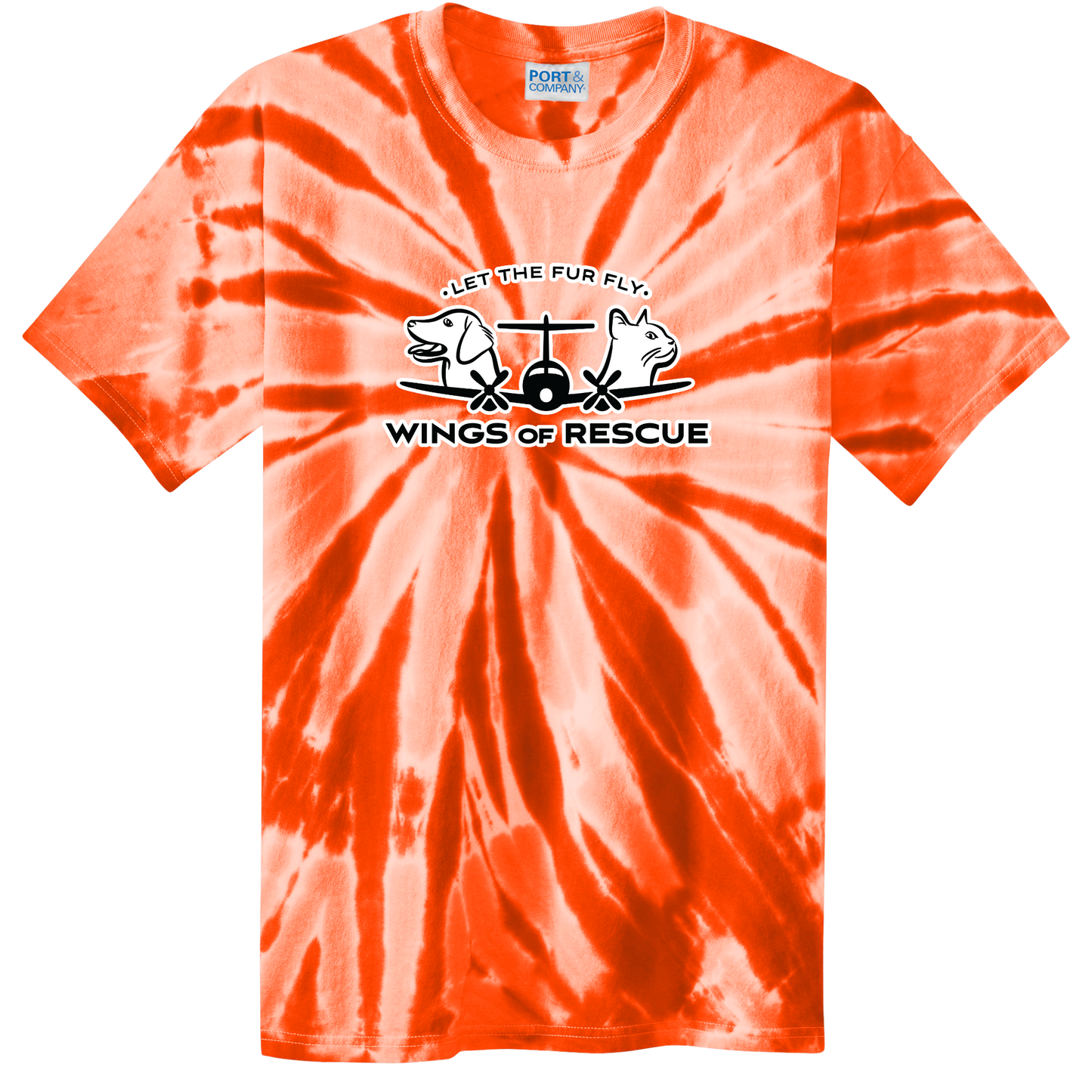 Wings of Rescue Tie-Dye T-Shirt