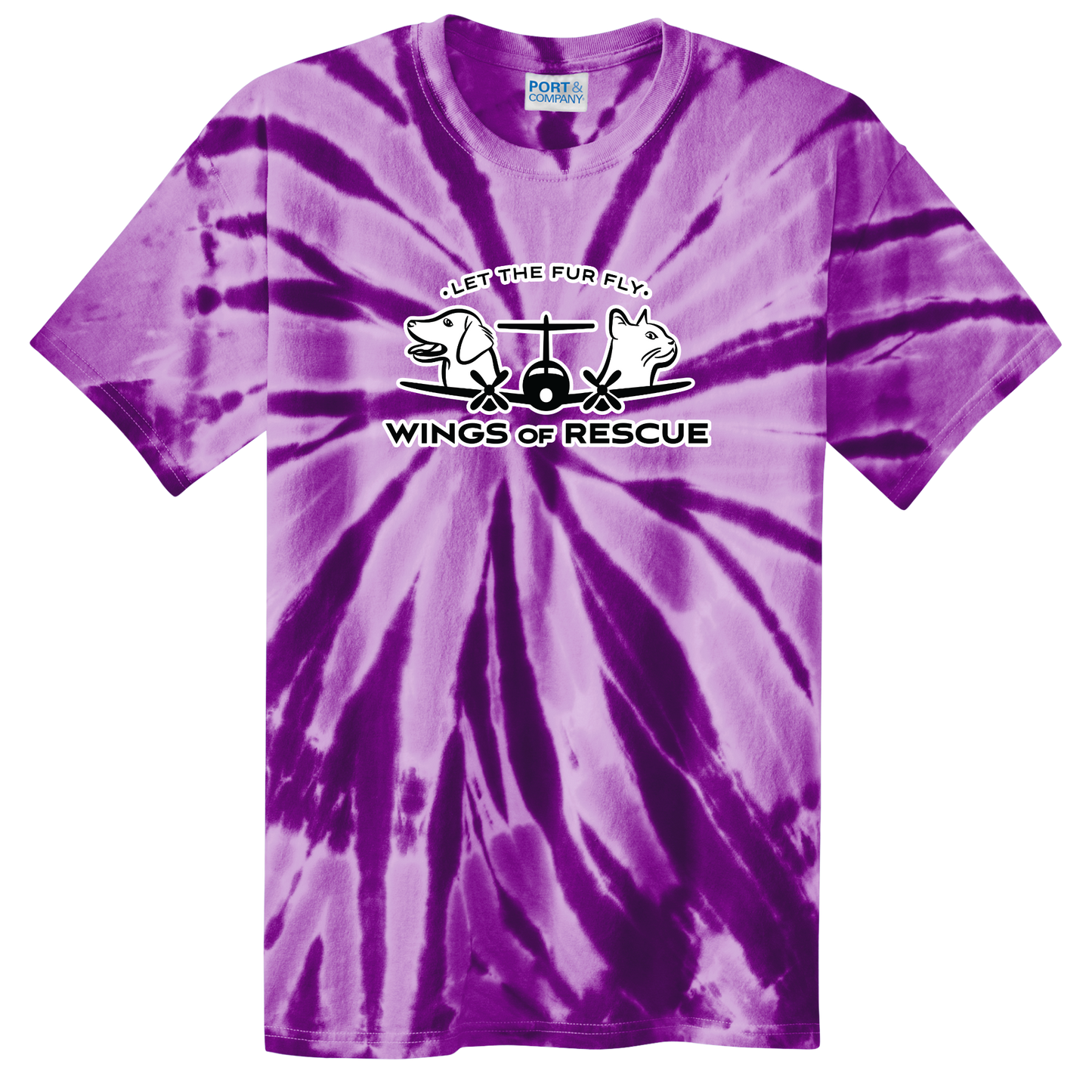 Wings of Rescue Tie-Dye T-Shirt