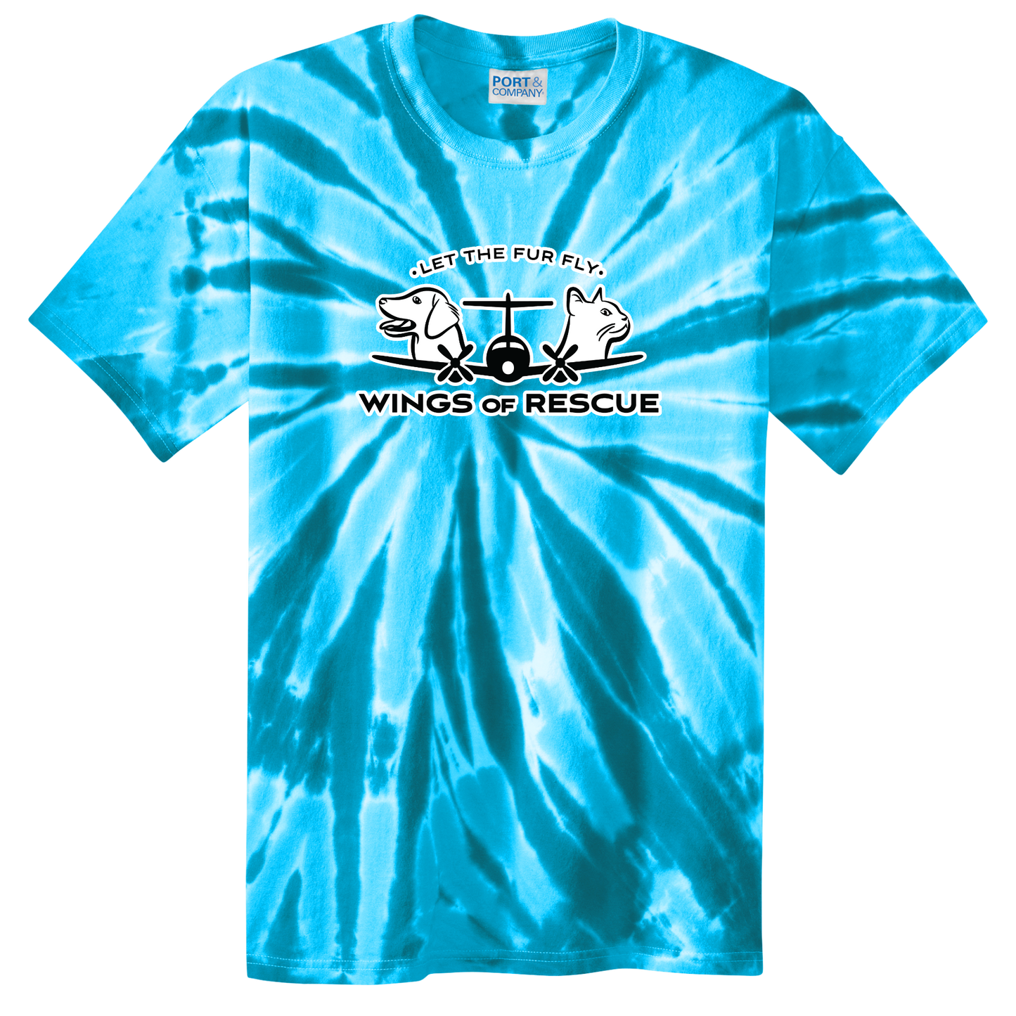 Wings of Rescue Tie-Dye T-Shirt