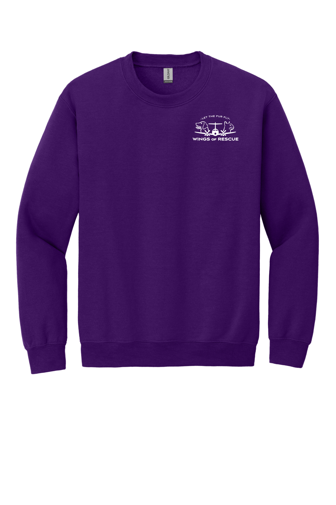 Wings of Rescue Unisex Heavy Blend™ Crewneck Sweatshirt