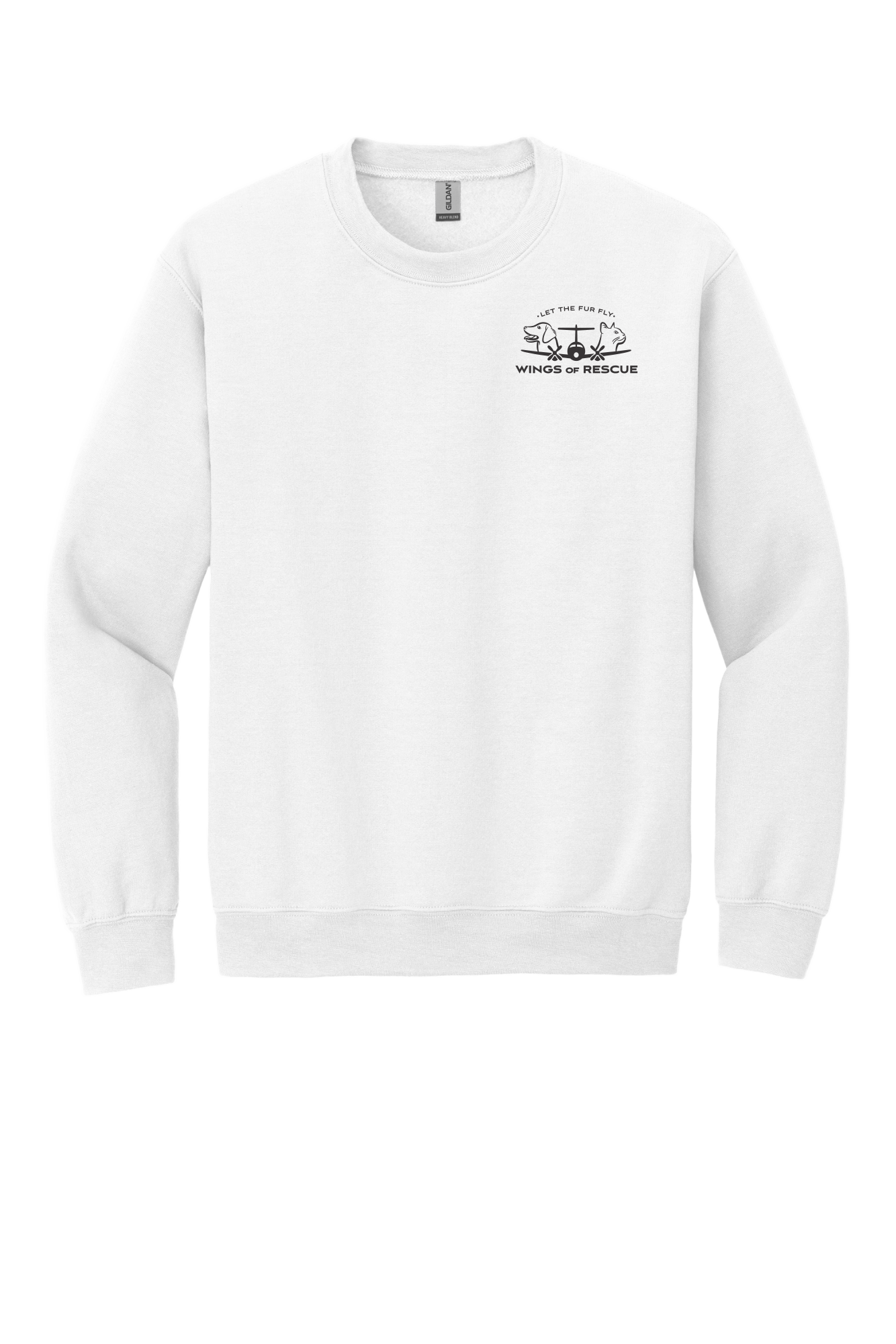 Wings of Rescue Unisex Heavy Blend™ Crewneck Sweatshirt