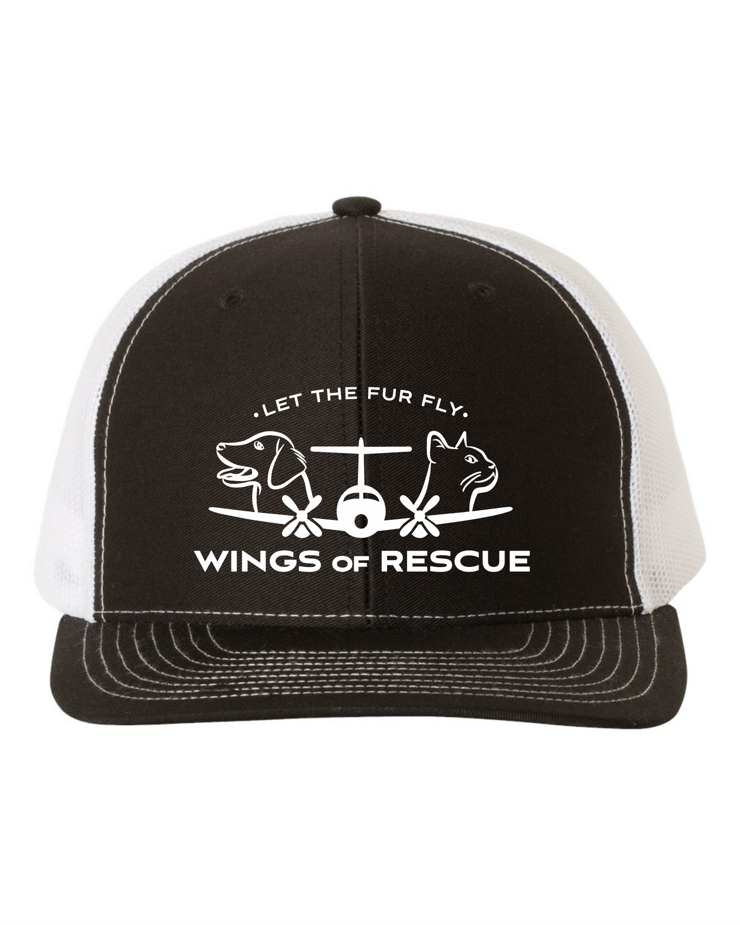 Wings of Rescue Embroidered Snapback Trucker Cap