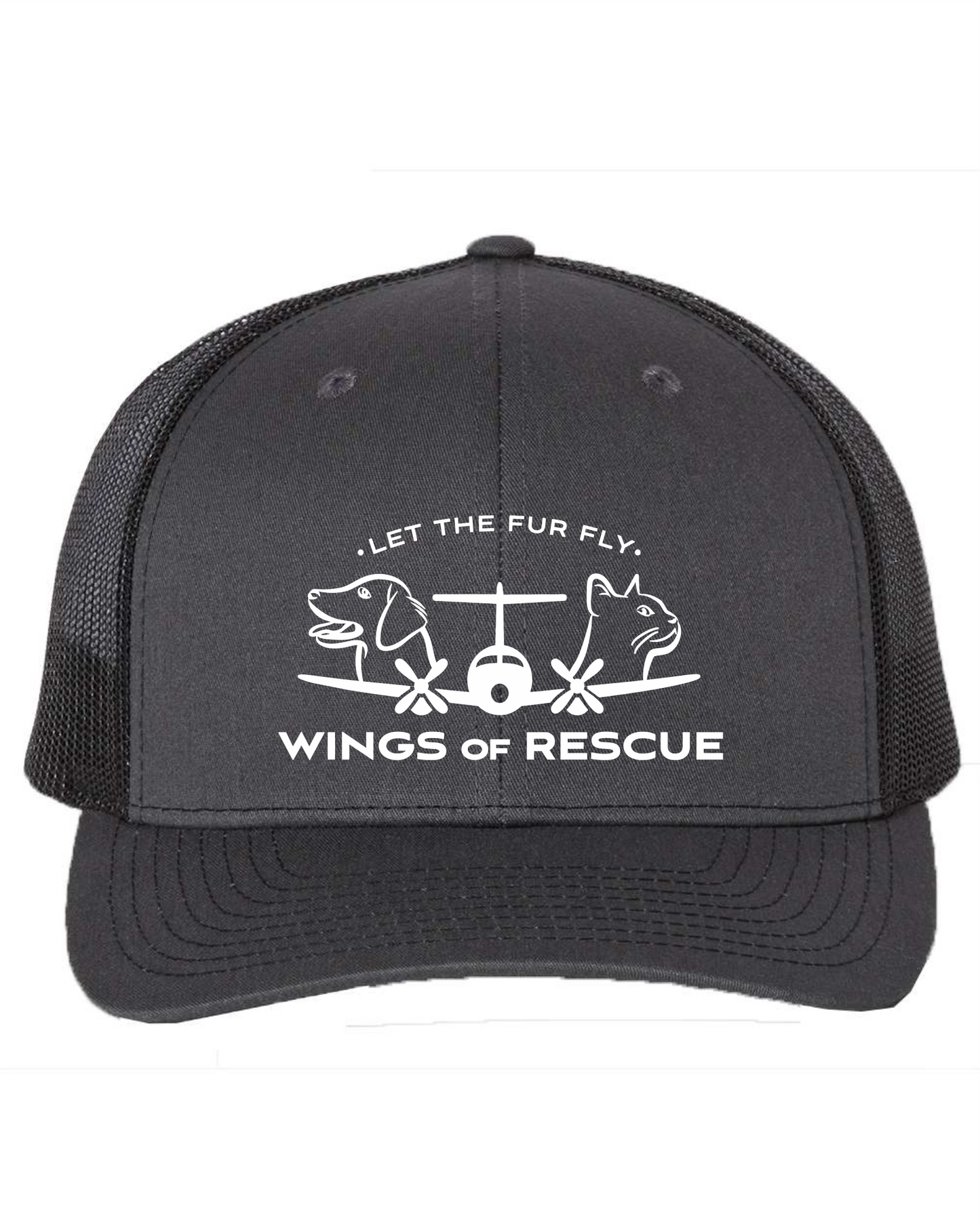 Wings of Rescue Embroidered Snapback Trucker Cap