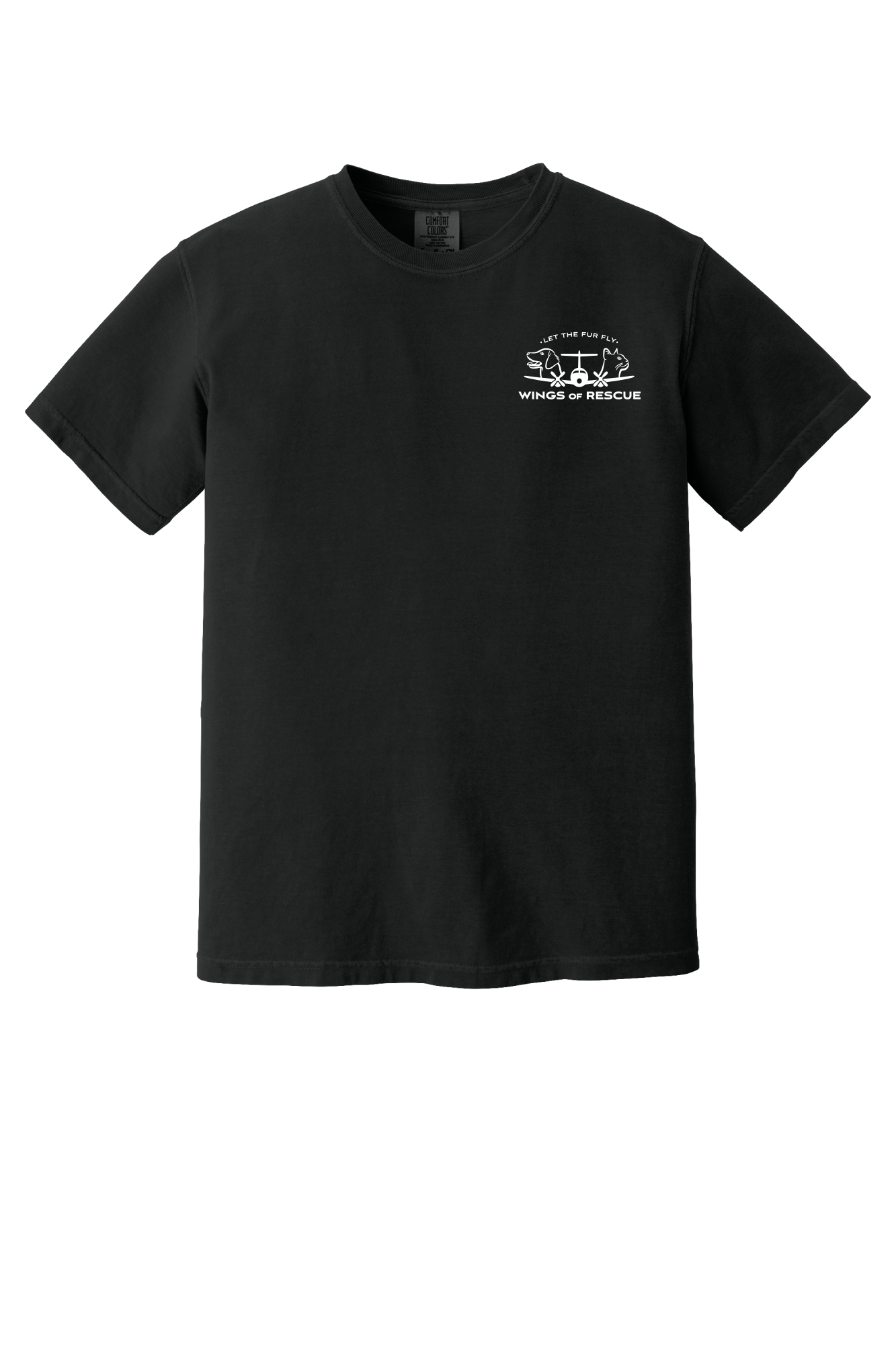 Wings of Rescue Unisex Dog Aviator Garment-Dyed T-shirt