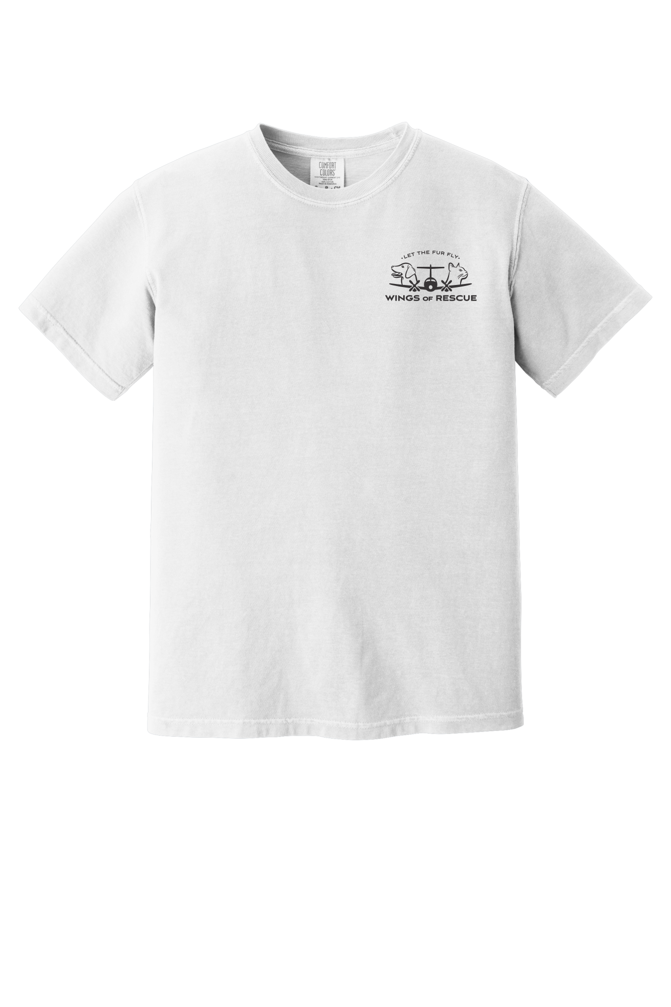 Wings of Rescue Unisex Dog Aviator Garment-Dyed T-shirt