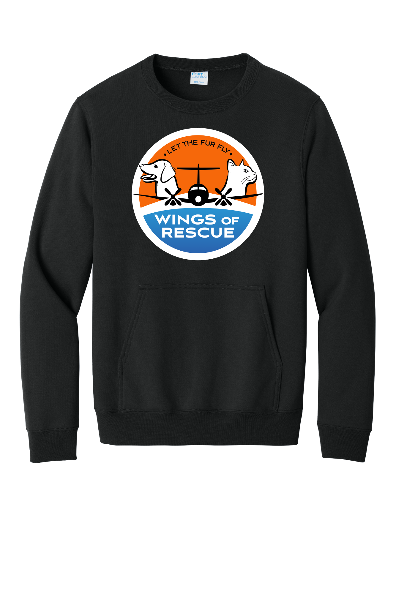Wings of Rescue Unisex Original Circle Pocket Sweatshirt