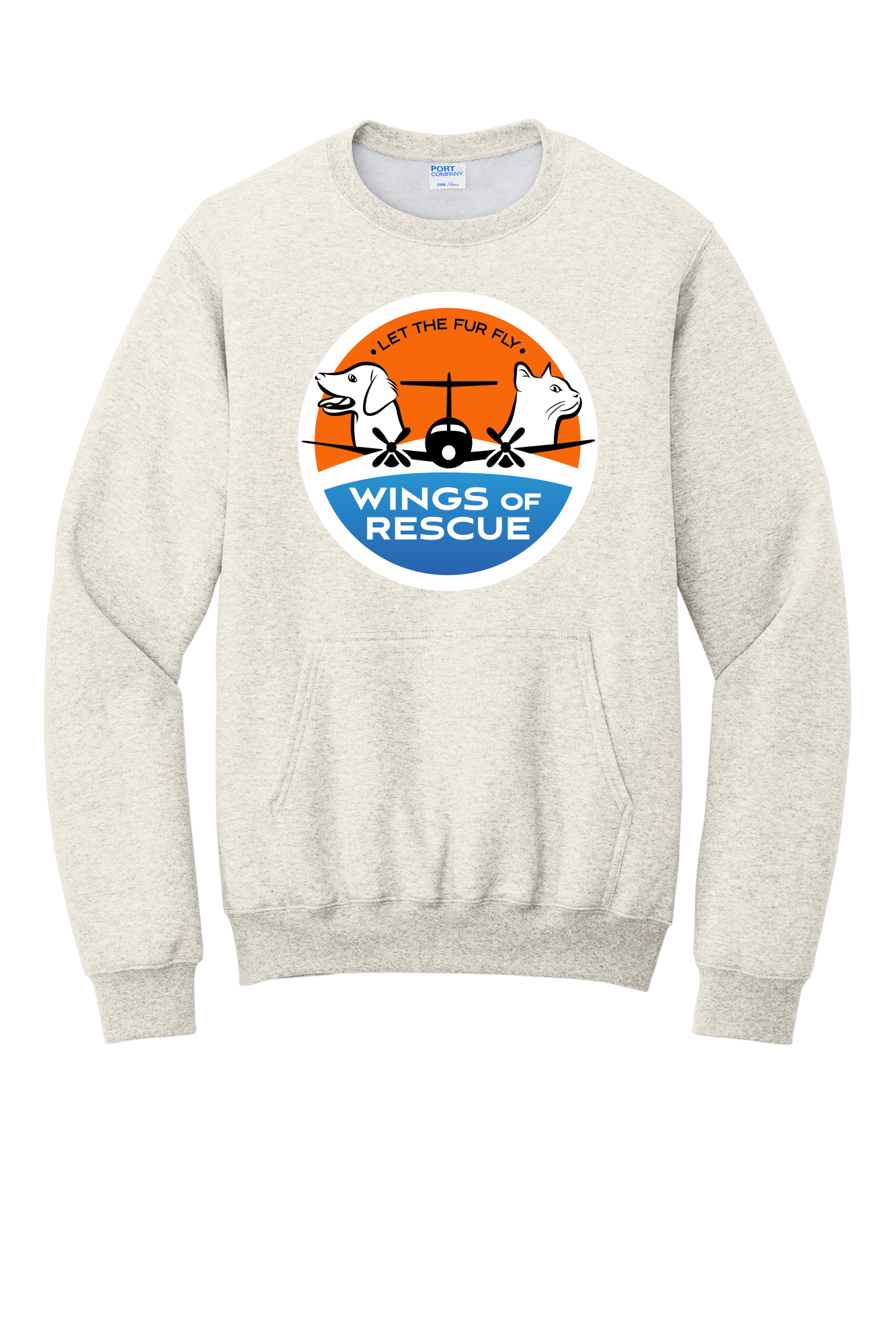 Wings of Rescue Unisex Original Circle Pocket Sweatshirt