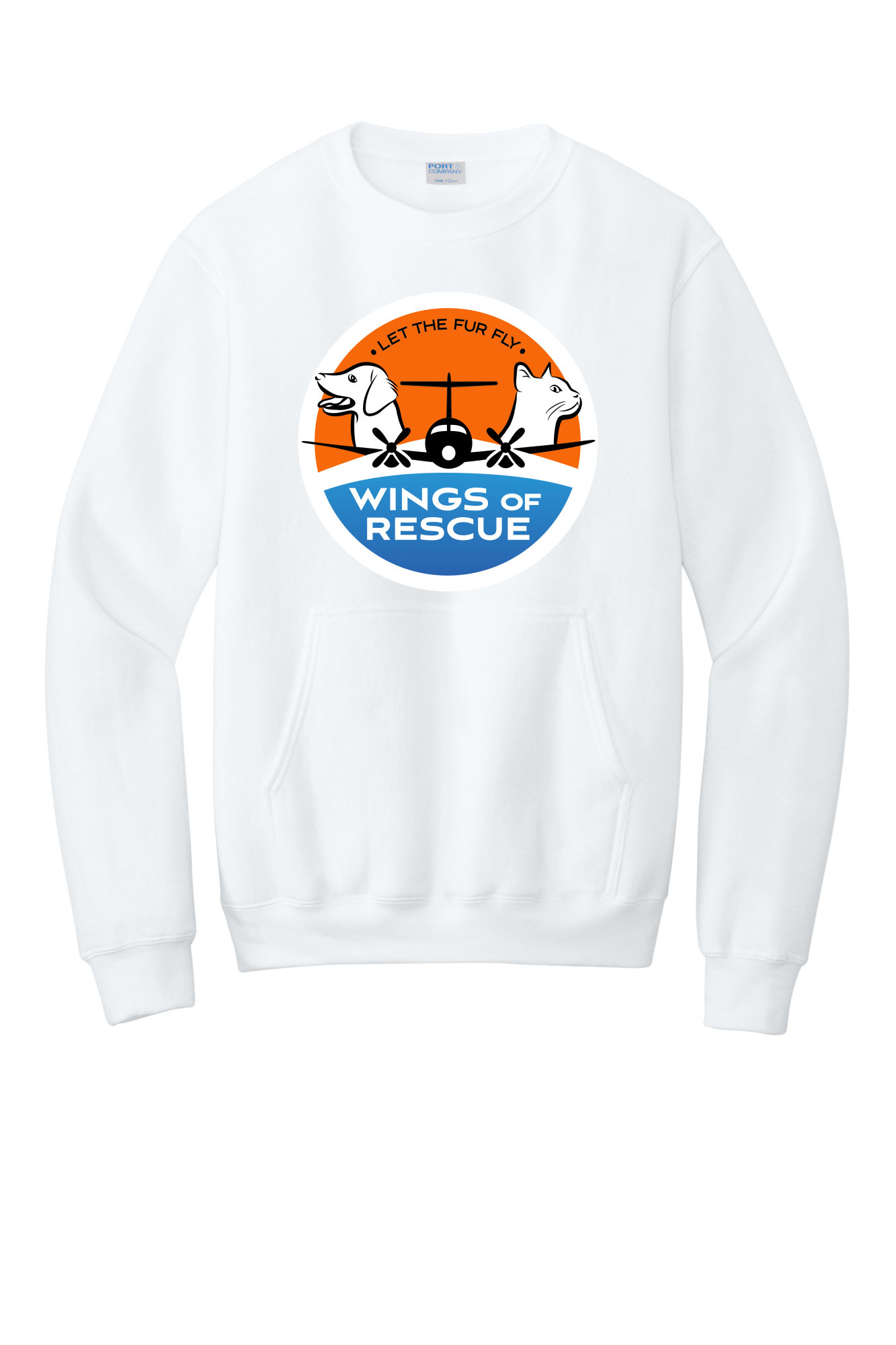 Wings of Rescue Unisex Original Circle Pocket Sweatshirt