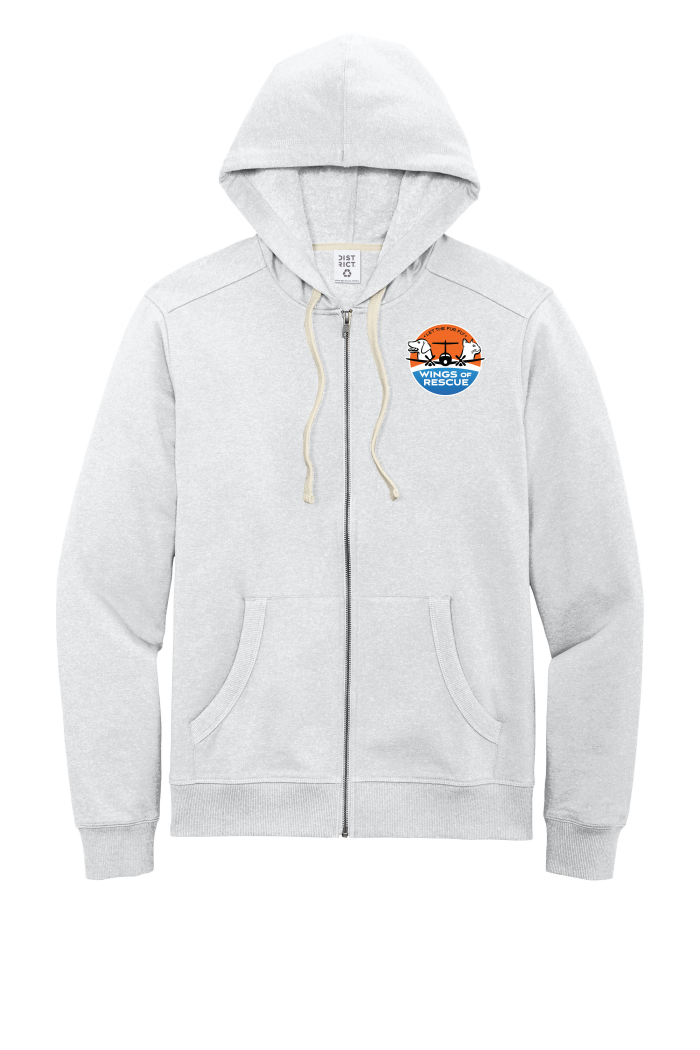Wings of Rescue Unisex Zip Up Top Gun Edition