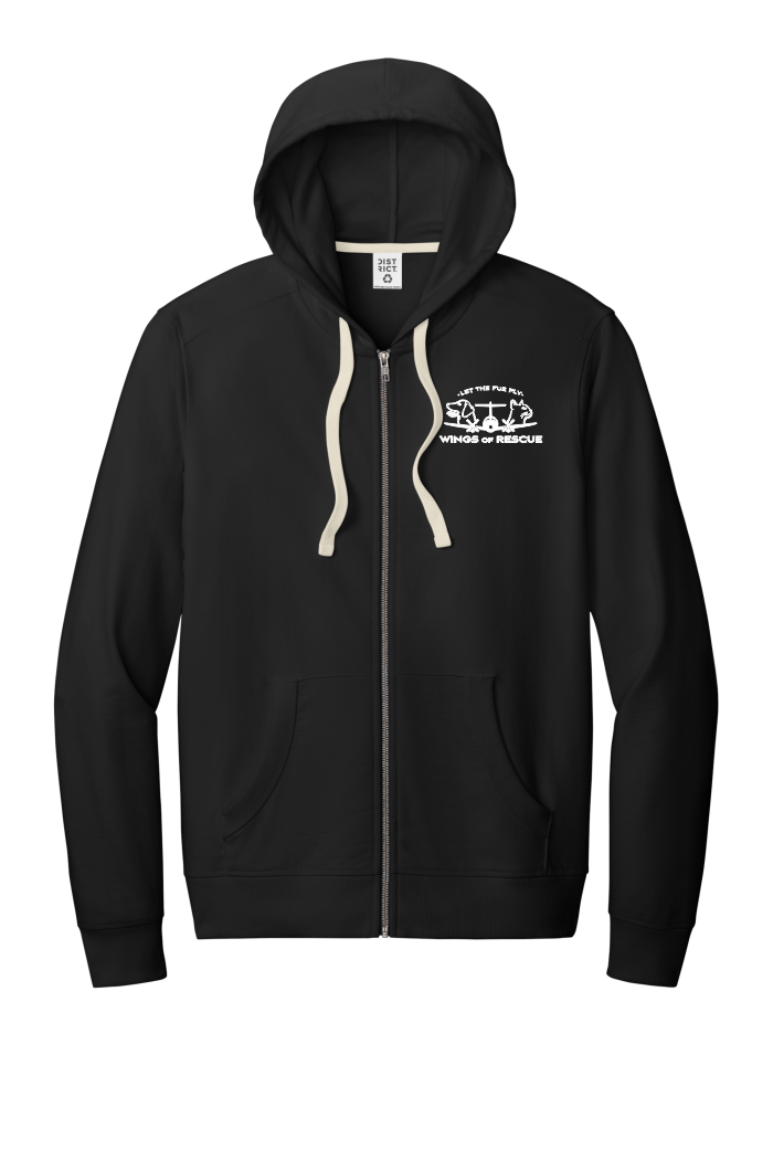 Wings of Rescue Unisex Zip Up Top Gun Edition