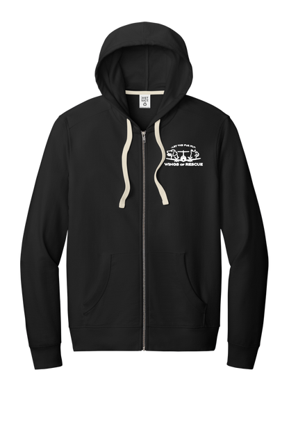 Wings of Rescue Unisex Zip Up Top Gun Edition