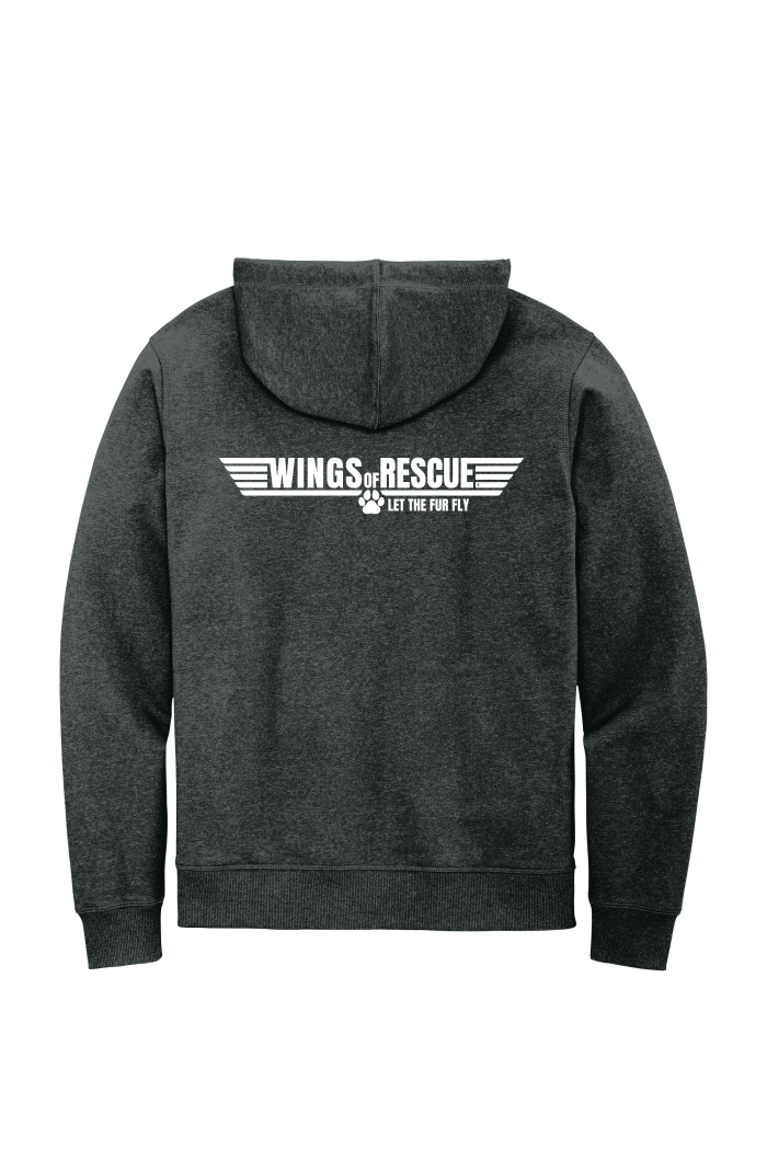 Wings of Rescue Unisex Zip Up Top Gun Edition
