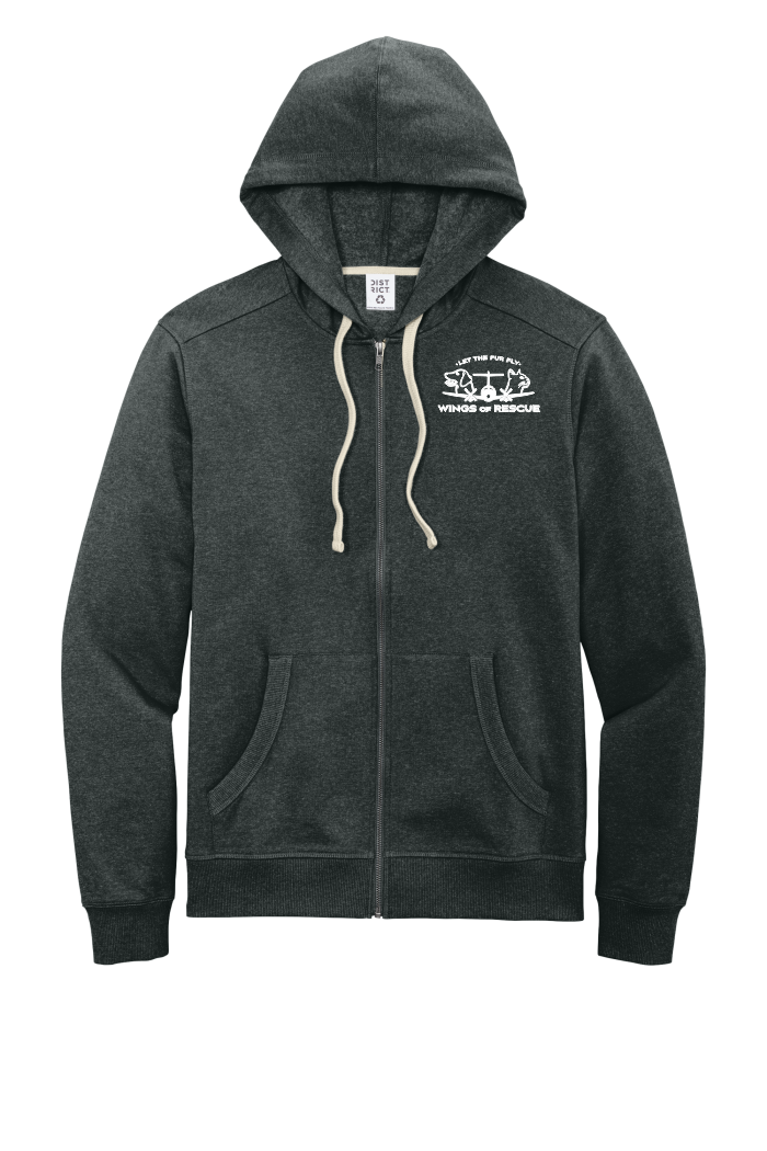 Wings of Rescue Unisex Zip Up Top Gun Edition