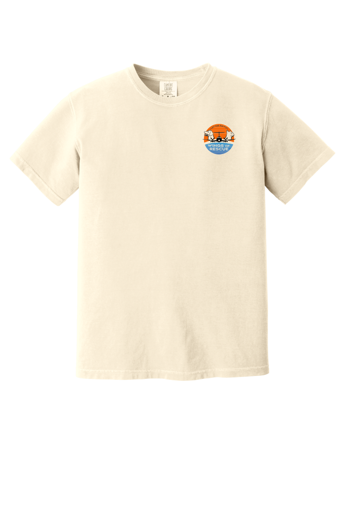 Wings of Rescue Comfort Colors Top Gun Style T-Shirt