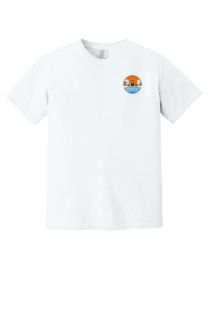 Wings of Rescue Comfort Colors Top Gun Style T-Shirt