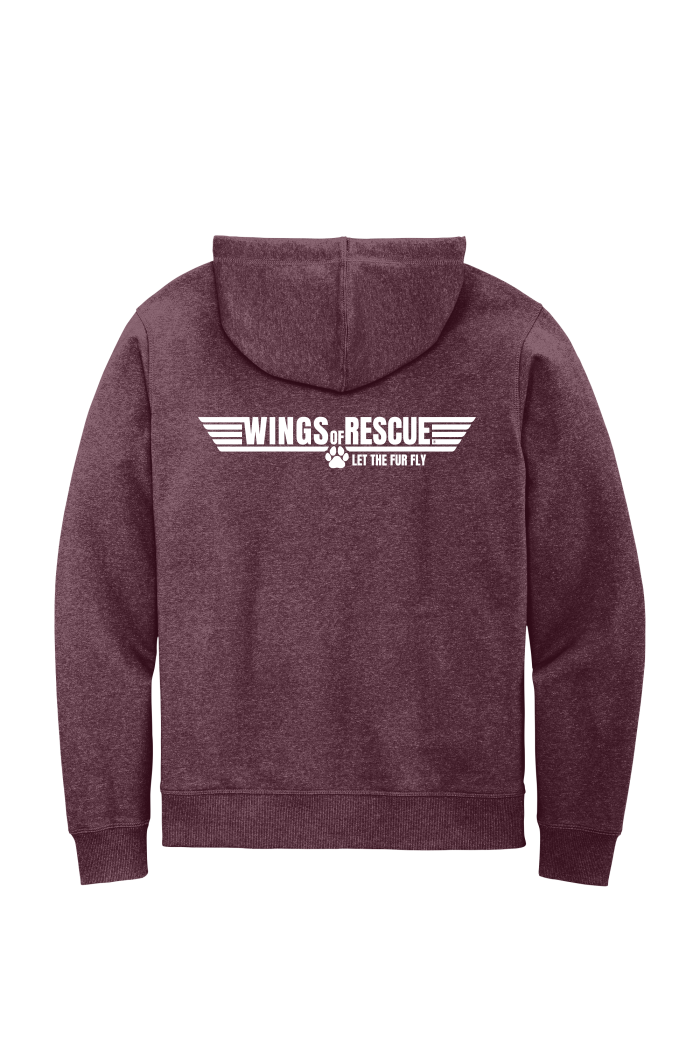 Wings of Rescue Unisex Zip Up Top Gun Edition