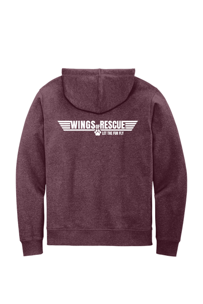 Wings of Rescue Unisex Zip Up Top Gun Edition