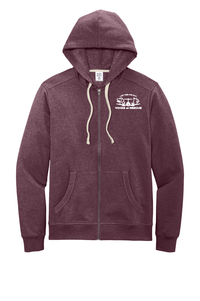 Wings of Rescue Unisex Zip Up Top Gun Edition