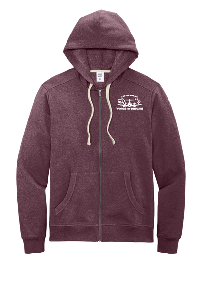 Wings of Rescue Unisex Zip Up Top Gun Edition