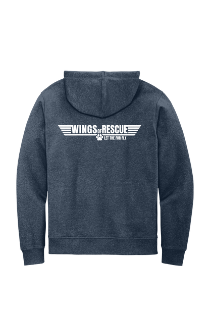 Wings of Rescue Unisex Zip Up Top Gun Edition