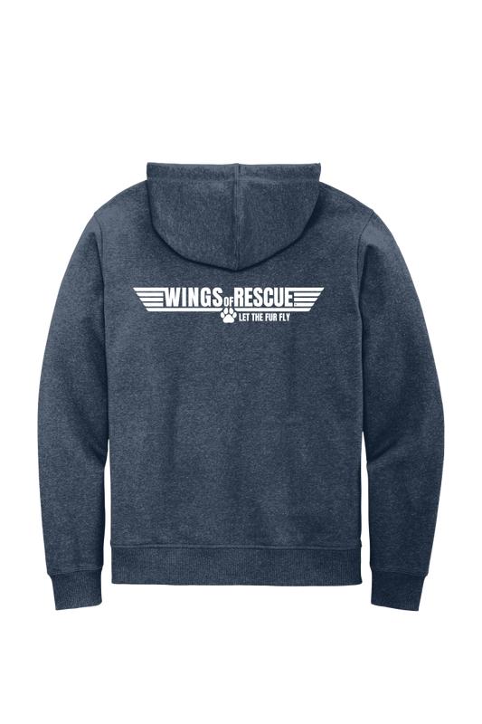 Wings of Rescue Unisex Zip Up Top Gun Edition