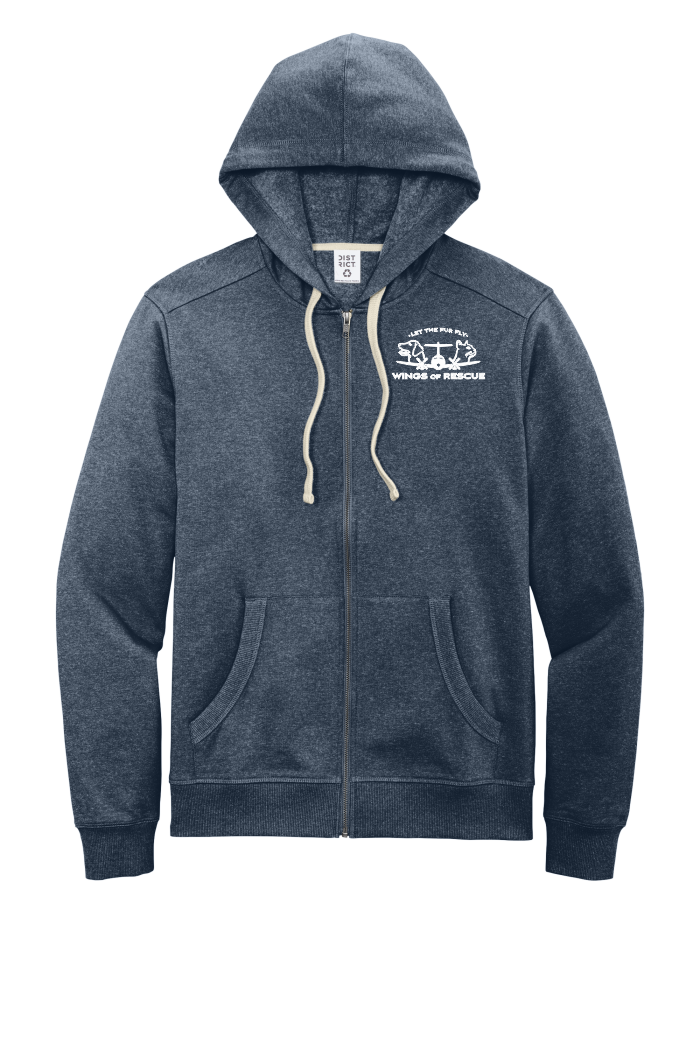 Wings of Rescue Unisex Zip Up Top Gun Edition