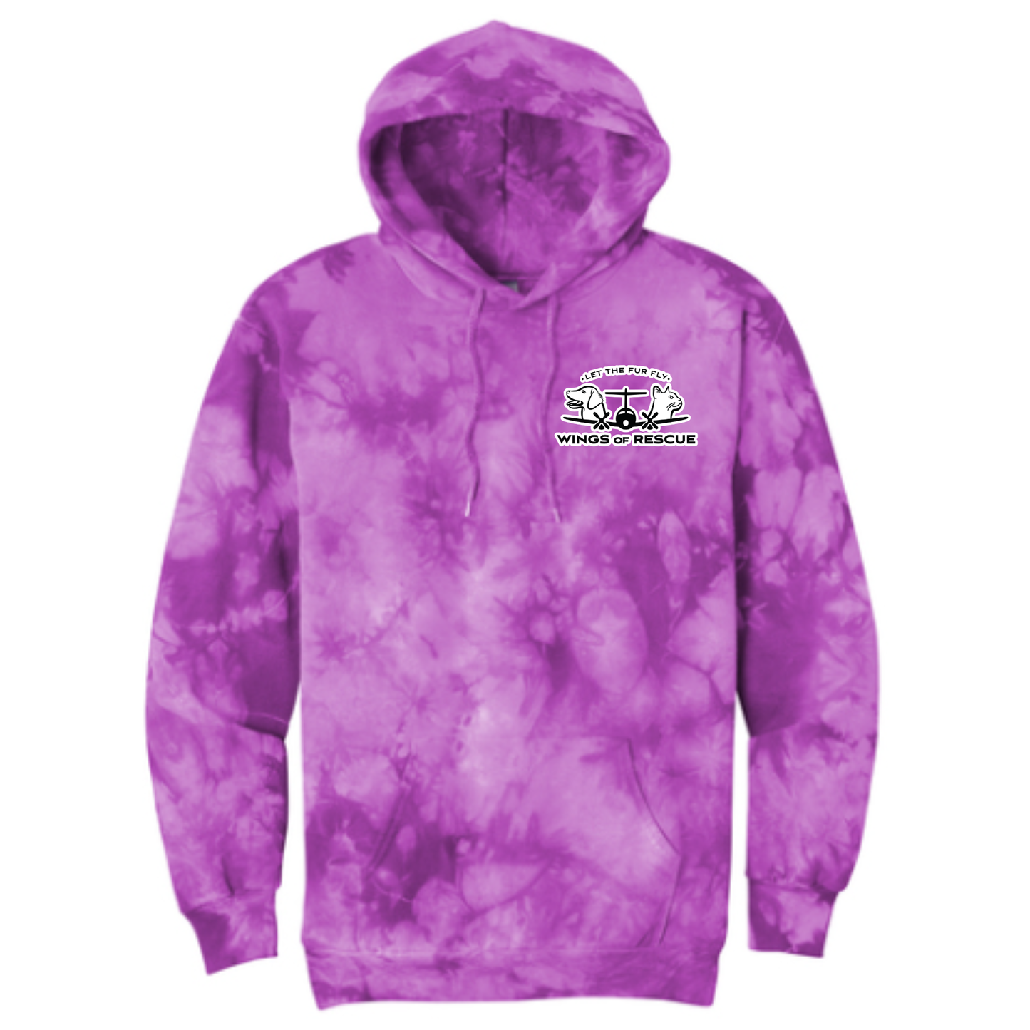 Wings of Rescue Unisex Tie Dye Hoodie Sweatshirt
